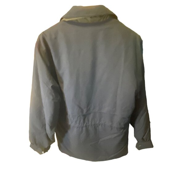 London Fog Limited Edition Navy Mid Length Full Zip Jacket Sz M - Picture 2 of 7